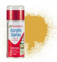 AD6016 Humbrol Number 16 150 ml acrylic paint metallic gold